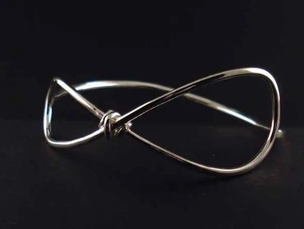 Infinity Promise Bangle by Zelda Bird